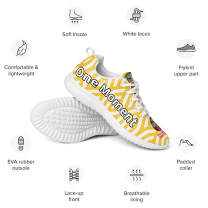 Mindfulness Matters Surfer Men’s Athletic Shoe